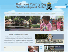 Tablet Screenshot of matthewscountryday.com